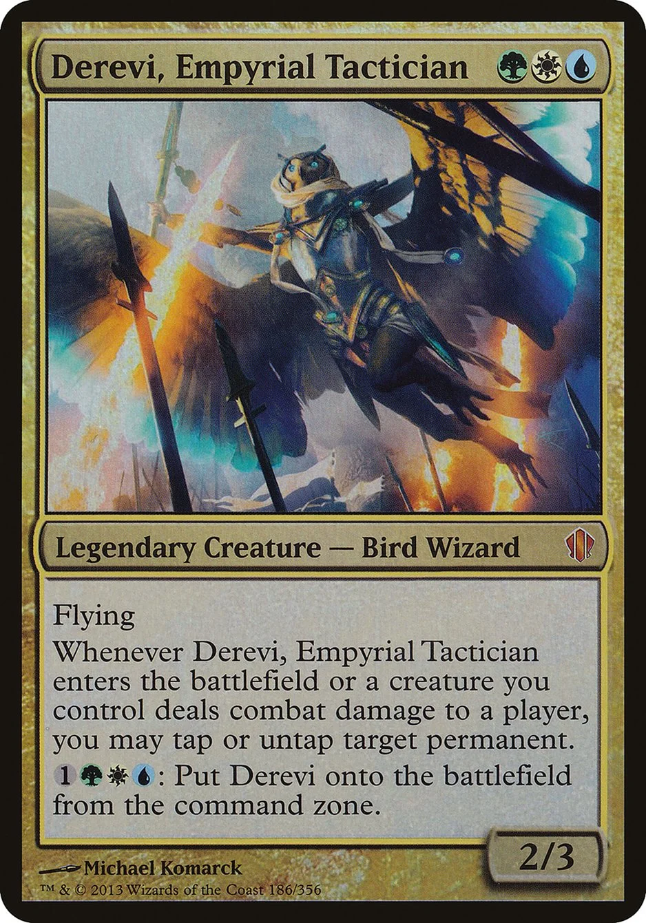 Derevi, Empyrial Tactician (Commander 2013 Oversized) - Magic: The Gathering in TCG Land