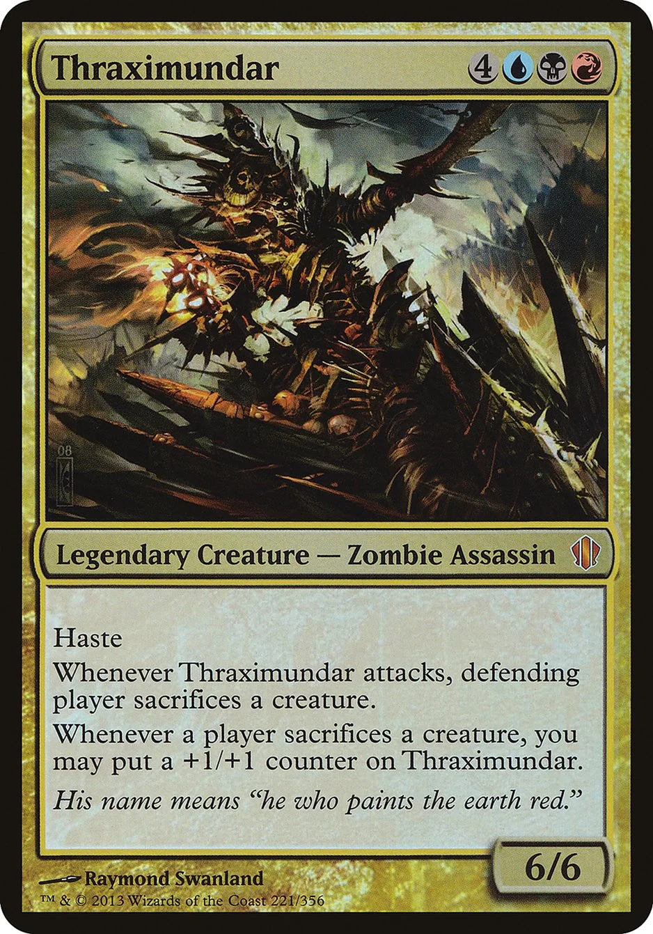 Thraximundar (Commander 2013 Oversized) - Magic: The Gathering in TCG Land