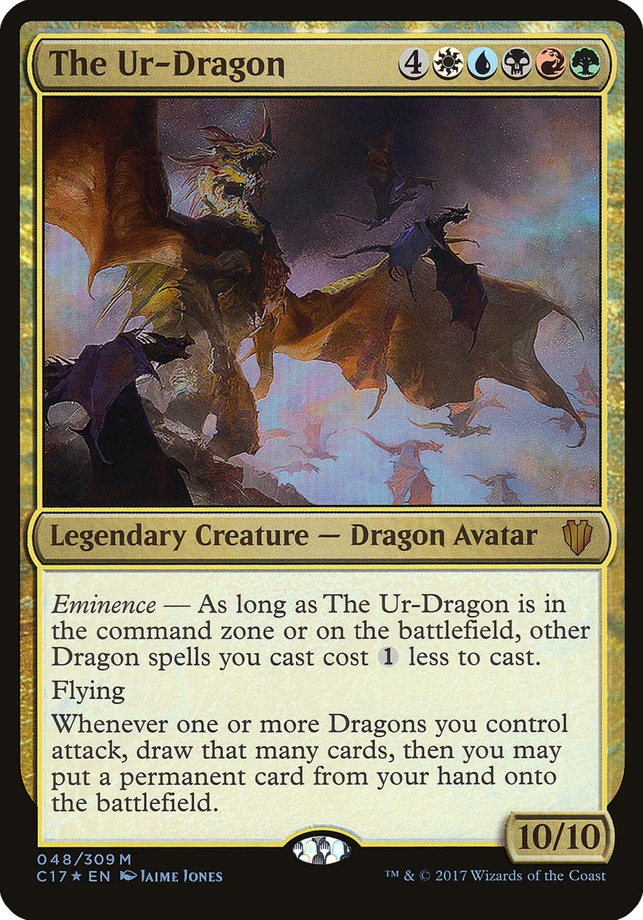 The Ur-Dragon (Commander 2017 Oversized) - Magic: The Gathering in TCG Land México