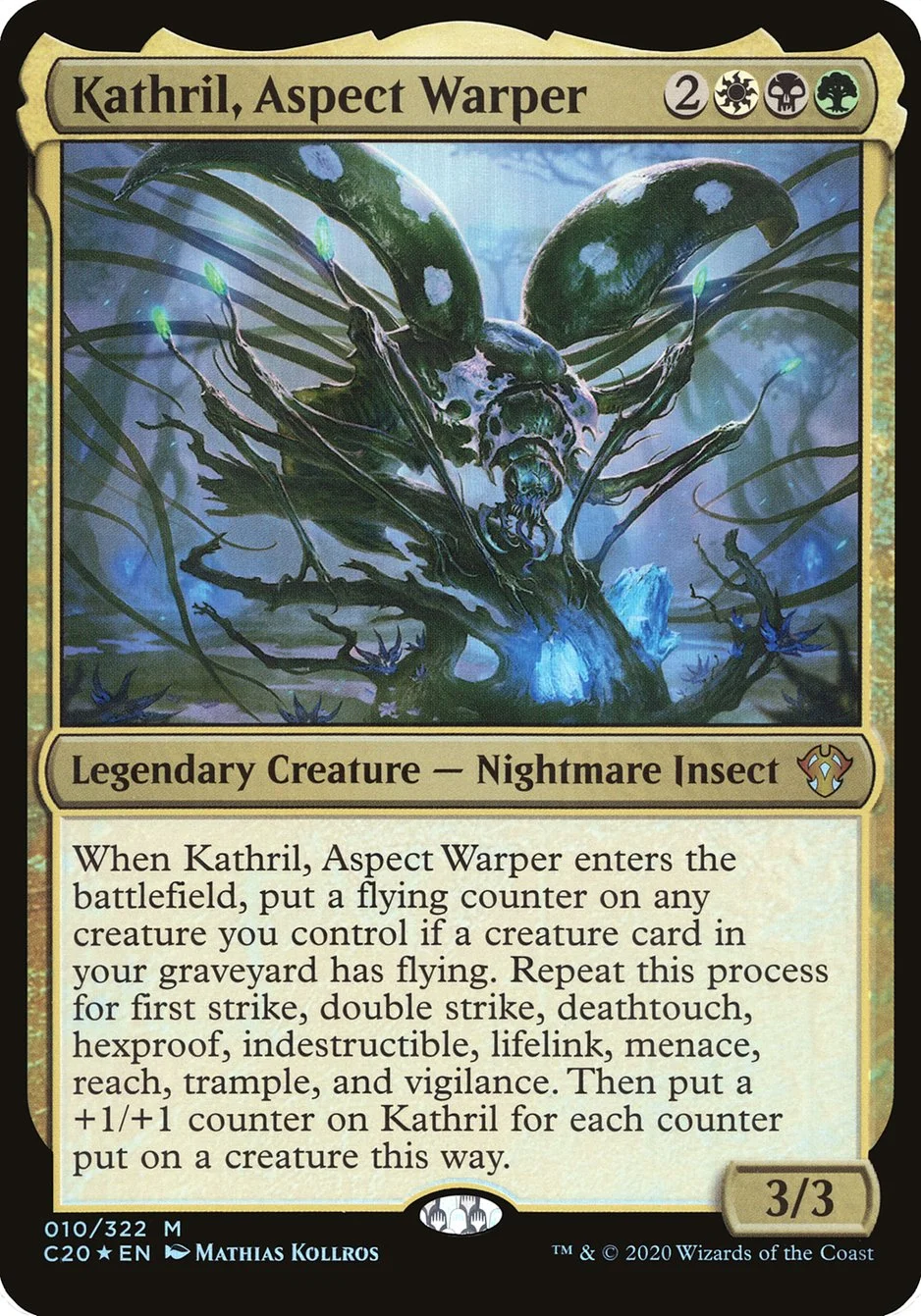 Kathril, Aspect Warper (Commander 2020 Oversized) - Magic: The Gathering in TCG Land