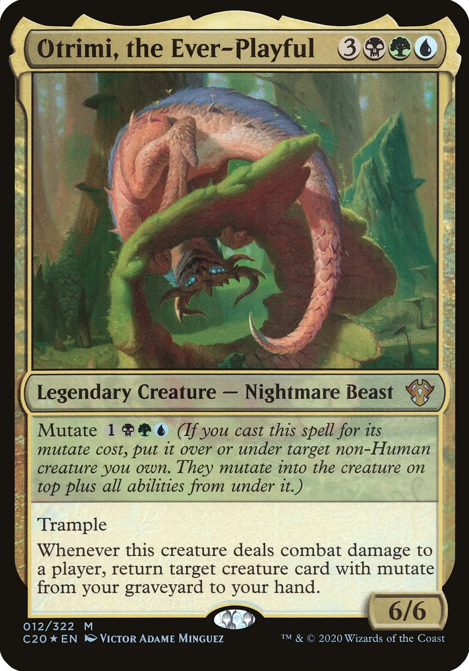 Otrimi, the Ever-Playful (Commander 2020 Oversized) - Magic: The Gathering in TCG Land