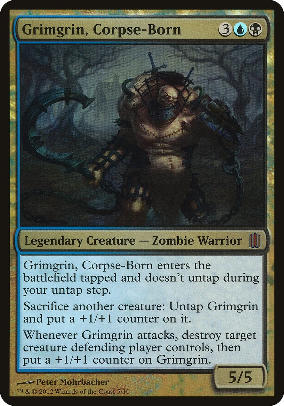 Grimgrin, Corpse-Born (Commander's Arsenal Oversized) - Magic: The Gathering in TCG Land México