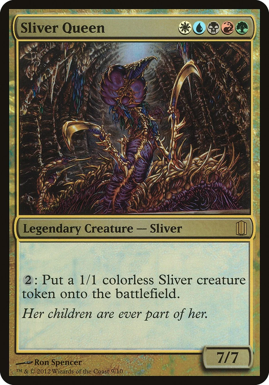 Sliver Queen (Commander's Arsenal Oversized) - Magic: The Gathering in TCG Land