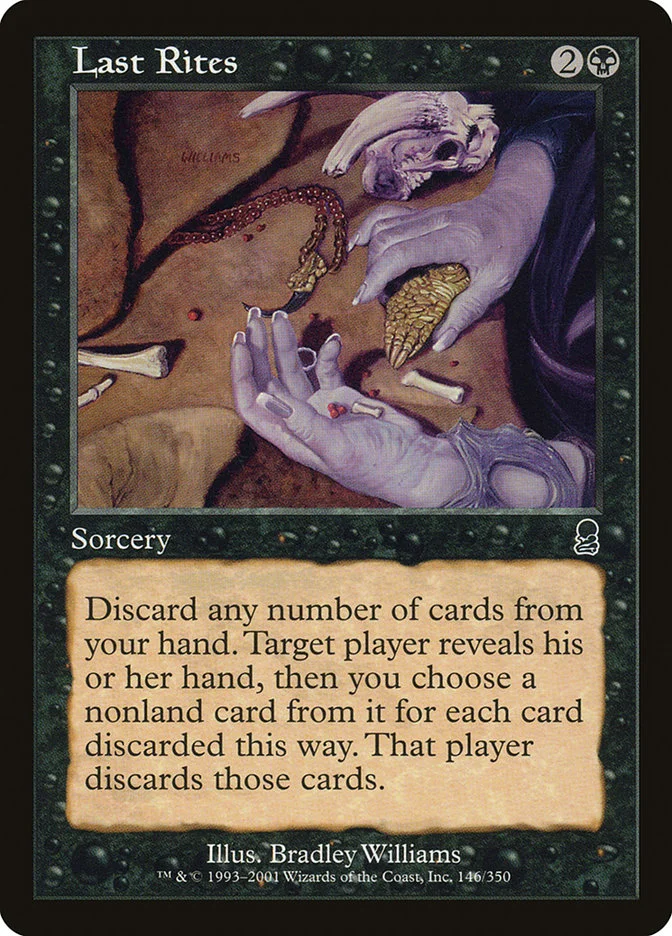 Last Rites (Odyssey) - Magic: The Gathering in TCG Land