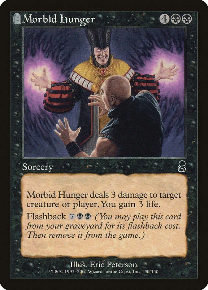 Morbid Hunger (Odyssey) - Magic: The Gathering in TCG Land