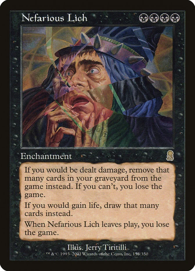 Nefarious Lich (Odyssey) - Magic: The Gathering in TCG Land