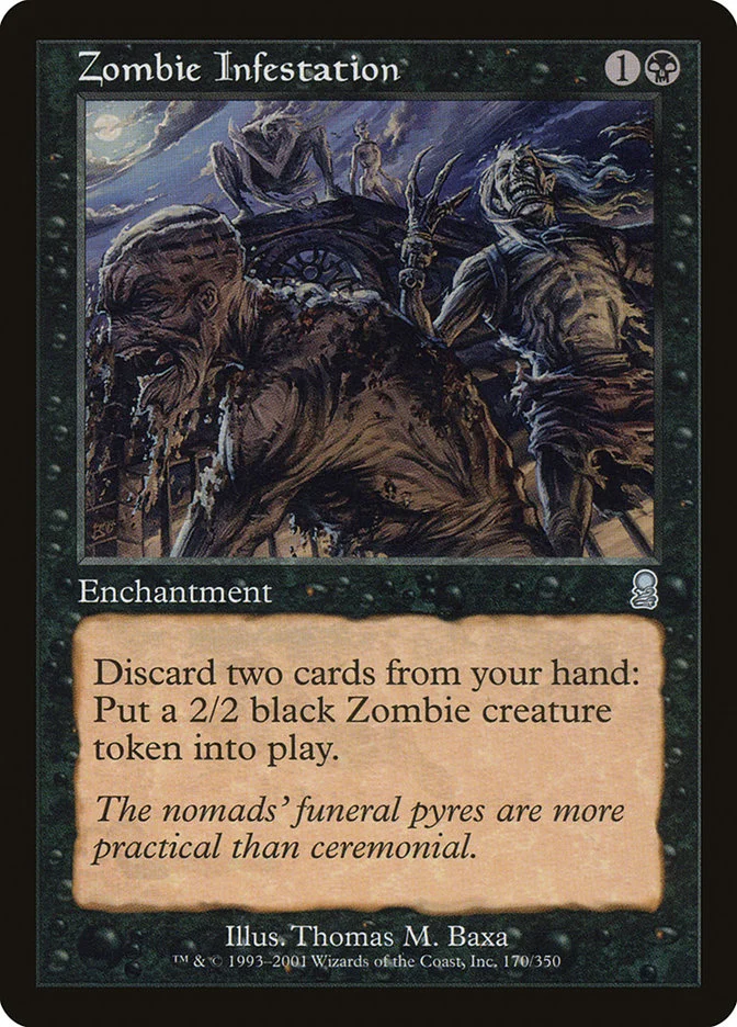 Zombie Infestation (Odyssey) - Magic: The Gathering in TCG Land