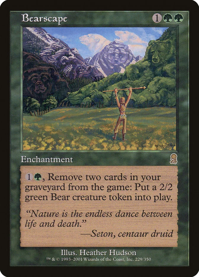 Bearscape (Odyssey) - Magic: The Gathering in TCG Land México