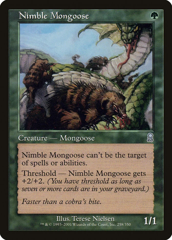 Nimble Mongoose (Odyssey) - Magic: The Gathering in TCG Land