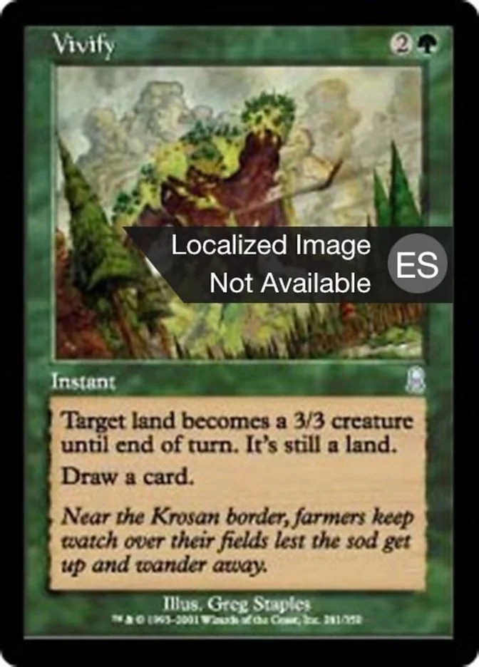 Vivificar (Odyssey) - Magic: The Gathering in TCG Land
