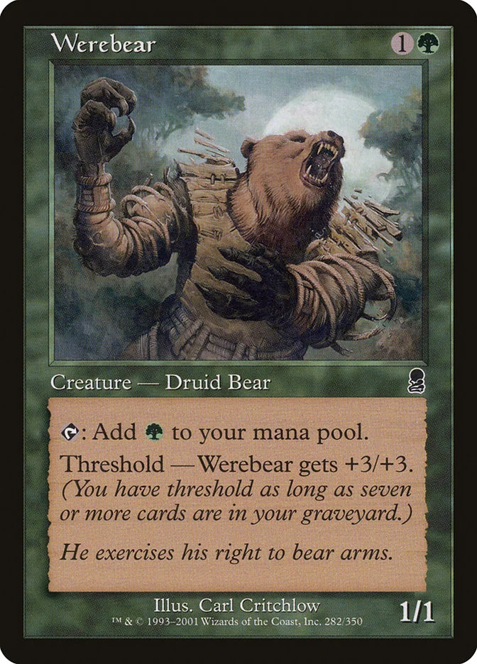 Werebear (Odyssey) - Magic: The Gathering in TCG Land
