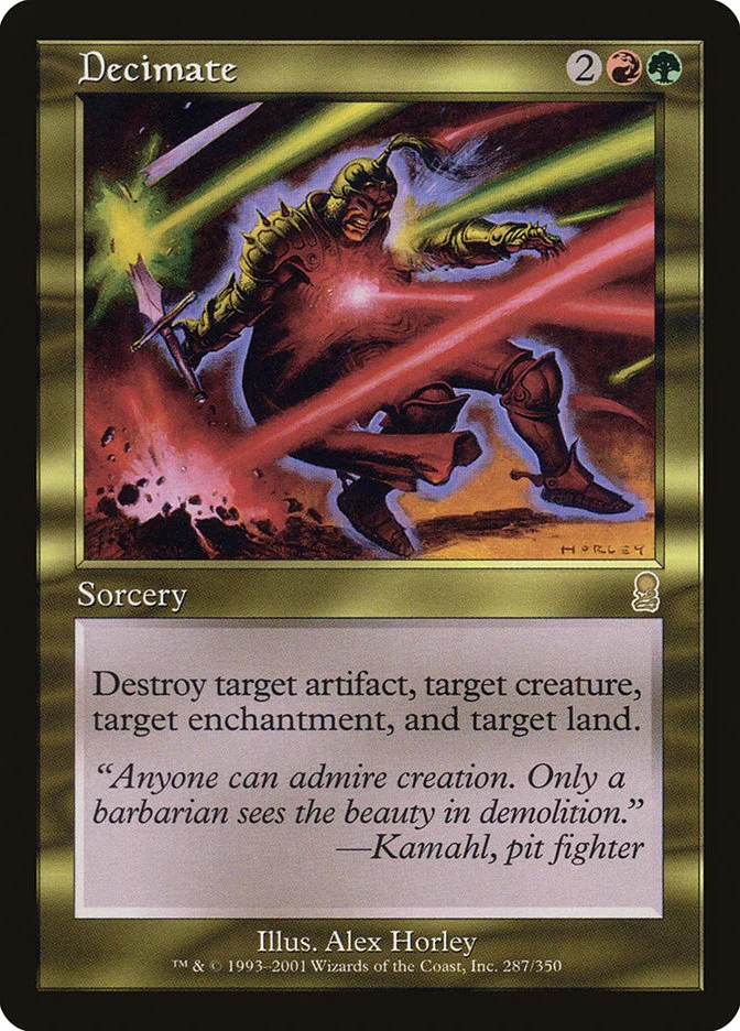 Decimate (Odyssey) - Magic: The Gathering in TCG Land