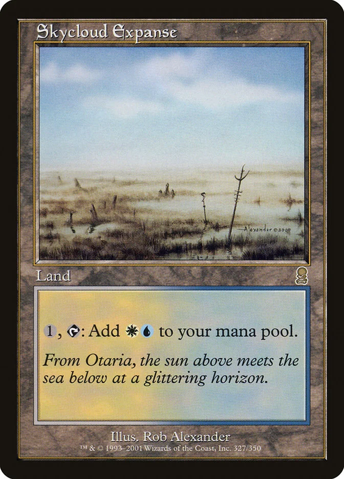 Skycloud Expanse (Odyssey) - Magic: The Gathering in TCG Land