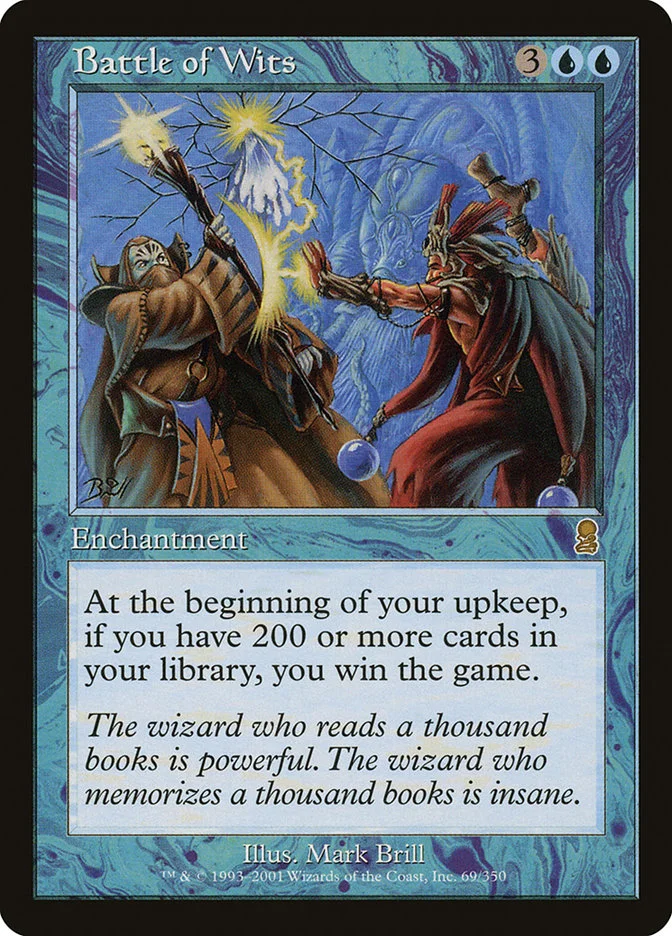 Battle of Wits (Odyssey) - Magic: The Gathering in TCG Land