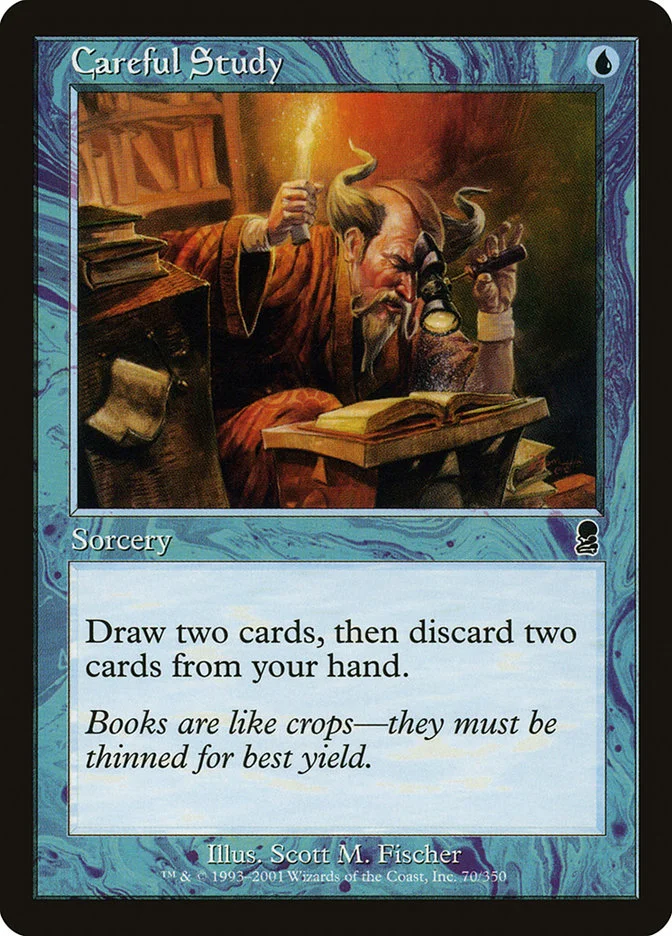 Careful Study (Odyssey) - Magic: The Gathering in TCG Land