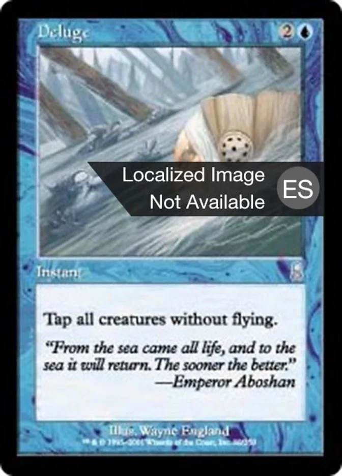 Diluvio (Odyssey) - Magic: The Gathering in TCG Land México