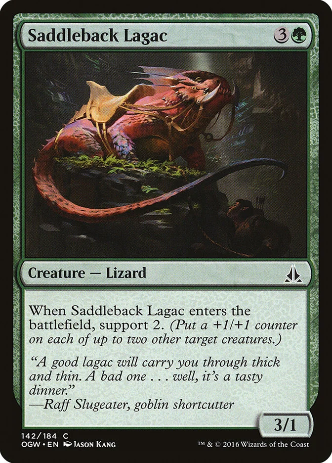 Saddleback Lagac (Oath of the Gatewatch) - Magic: The Gathering in TCG Land