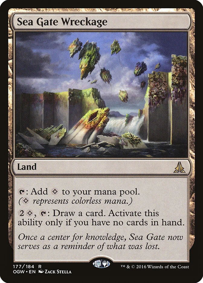 Sea Gate Wreckage (Oath of the Gatewatch) - Magic: The Gathering in TCG Land