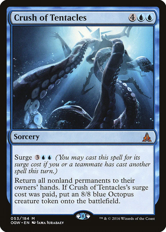 Crush of Tentacles (Oath of the Gatewatch) - Magic: The Gathering in TCG Land