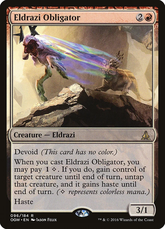 Eldrazi Obligator (Oath of the Gatewatch) - Magic: The Gathering in TCG Land