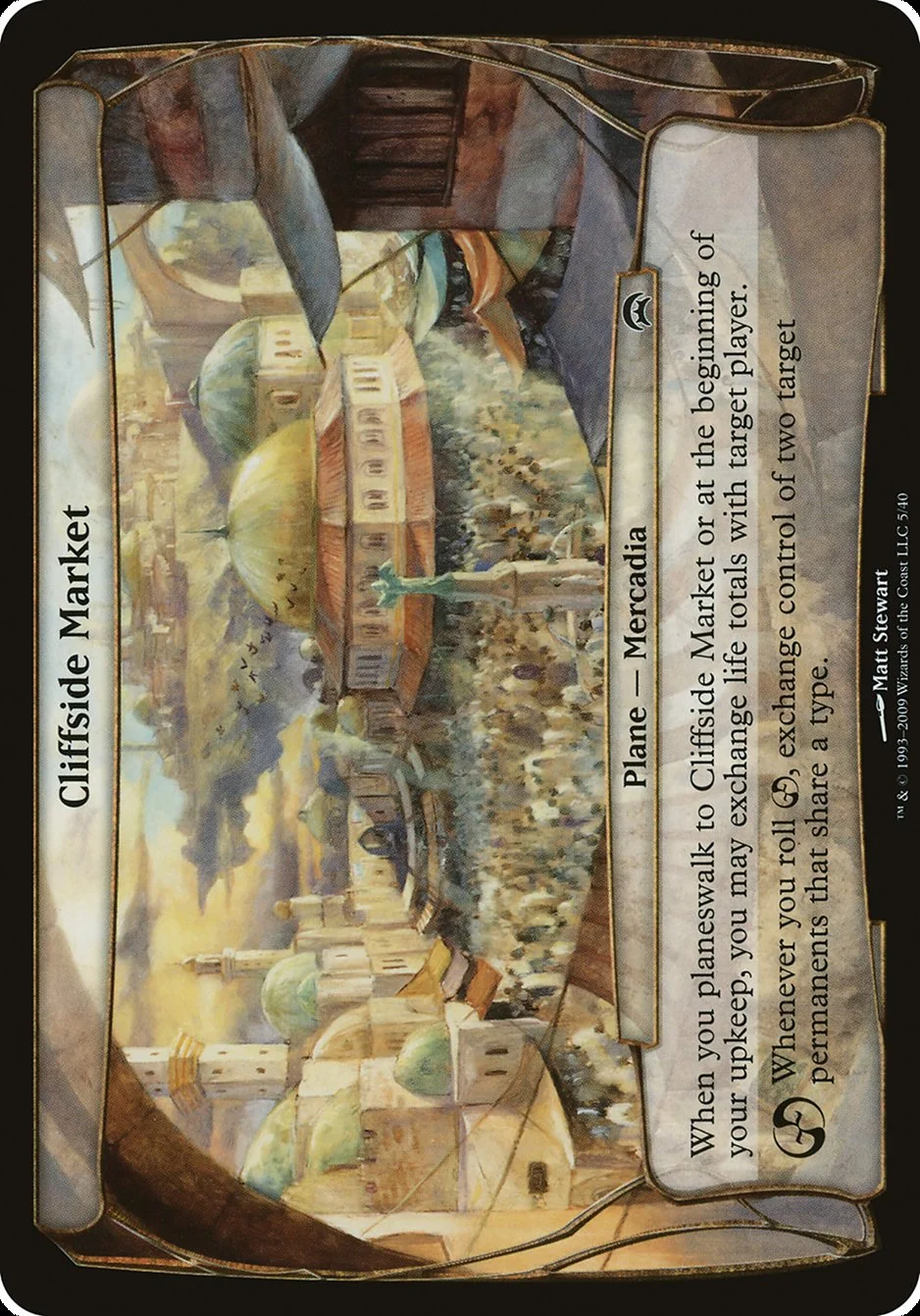 Cliffside Market (Planechase Planes) - Magic: The Gathering in TCG Land