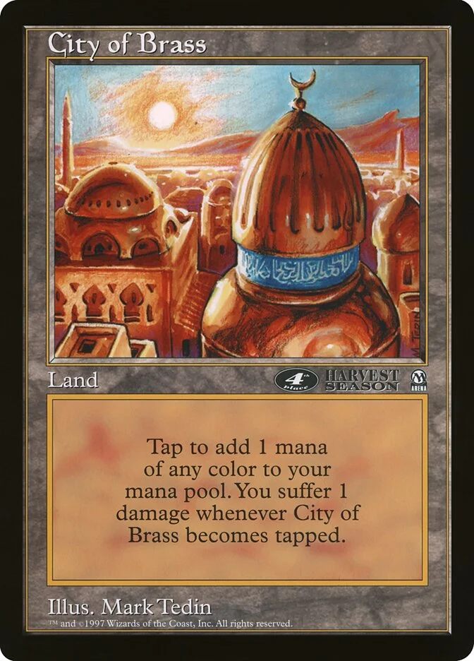 City of Brass (Oversized League Prizes) - Magic: The Gathering in TCG Land
