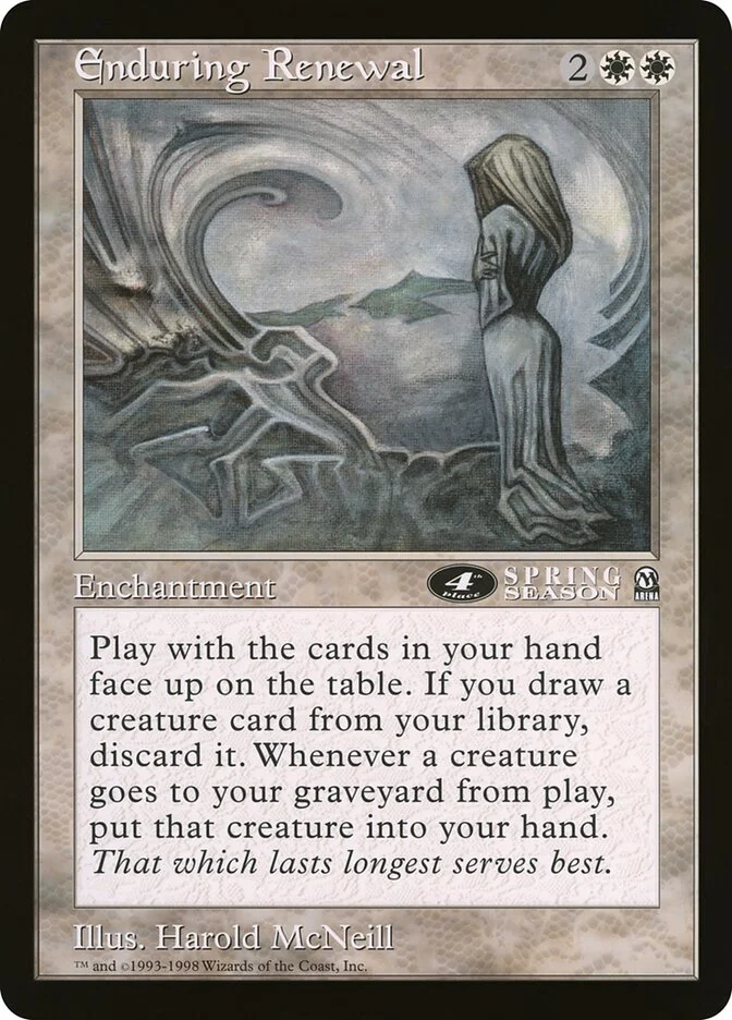 Enduring Renewal (Oversized League Prizes) - Magic: The Gathering in TCG Land