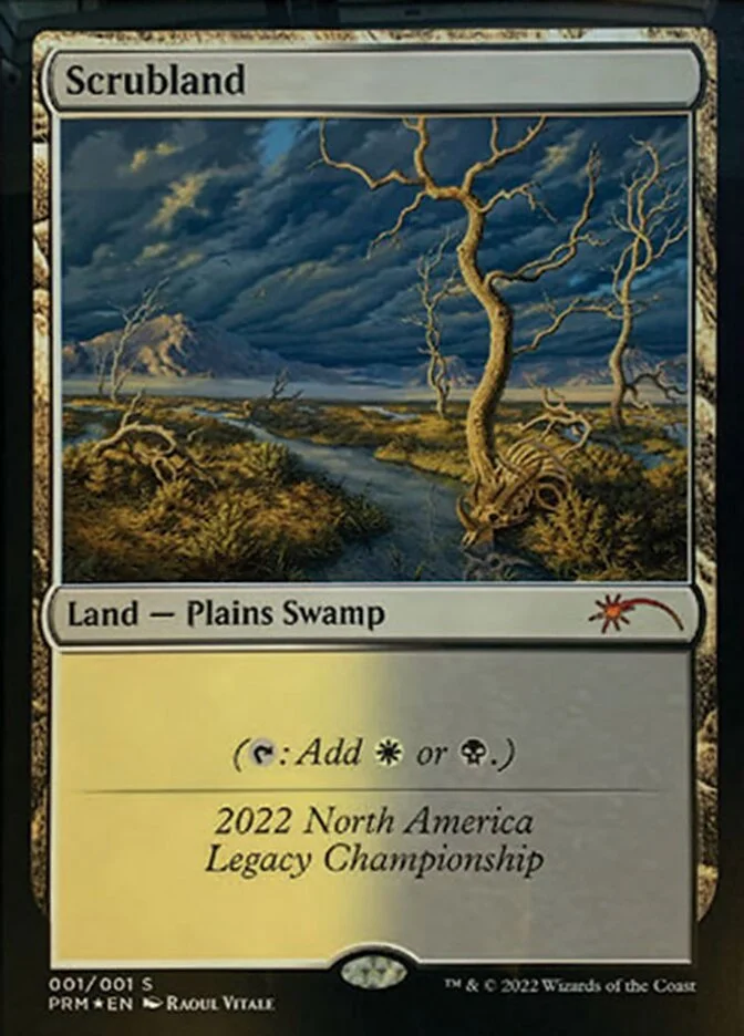 Scrubland — All printings & prices — TCG Land