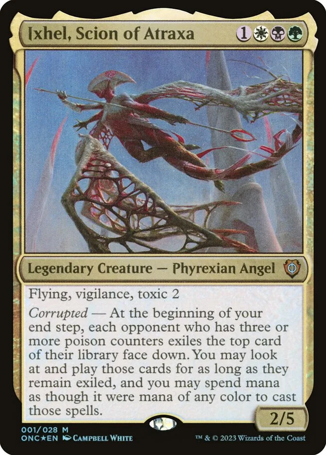 Ixhel, Scion of Atraxa (Phyrexia: All Will Be One Commander) - Magic: The Gathering in TCG Land