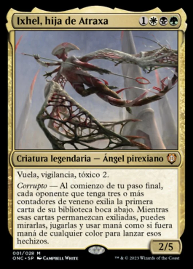 Ixhel, hija de Atraxa (Phyrexia: All Will Be One Commander) - Magic: The Gathering in TCG Land México