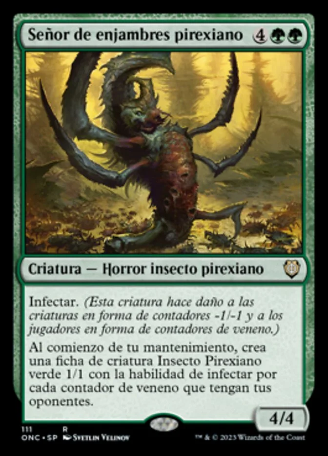 Señor de enjambres pirexiano (Phyrexia: All Will Be One Commander) - Magic: The Gathering in TCG Land