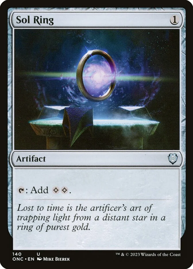 Sol Ring (Phyrexia: All Will Be One Commander) - Magic: The Gathering in TCG Land