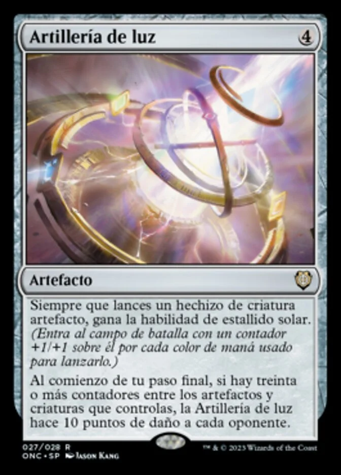 Artillería de luz (Phyrexia: All Will Be One Commander) - Magic: The Gathering in TCG Land México