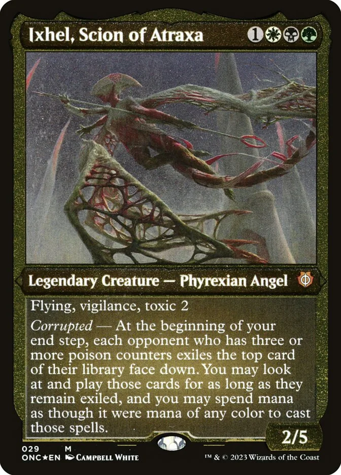 Ixhel, Scion of Atraxa (Phyrexia: All Will Be One Commander) - Magic: The Gathering in TCG Land
