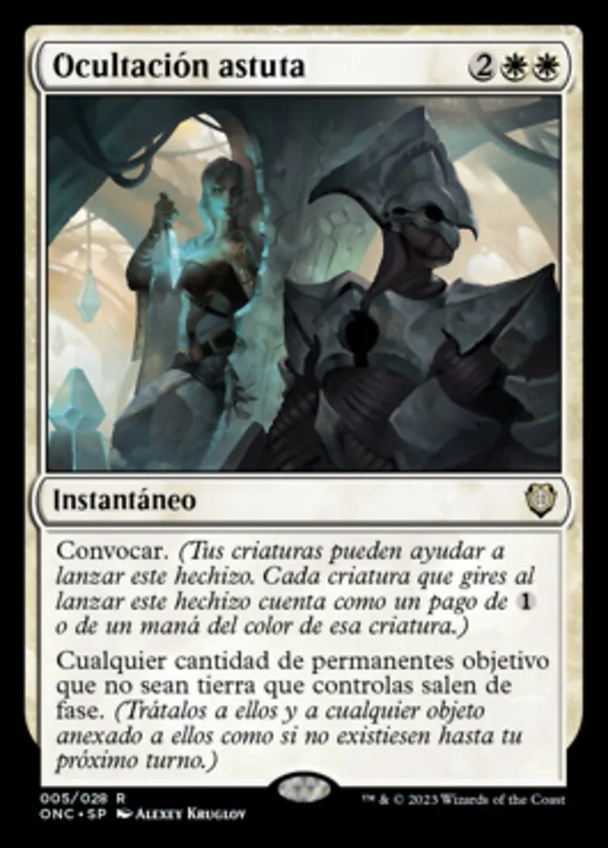 Ocultación astuta (Phyrexia: All Will Be One Commander) - Magic: The Gathering in TCG Land México