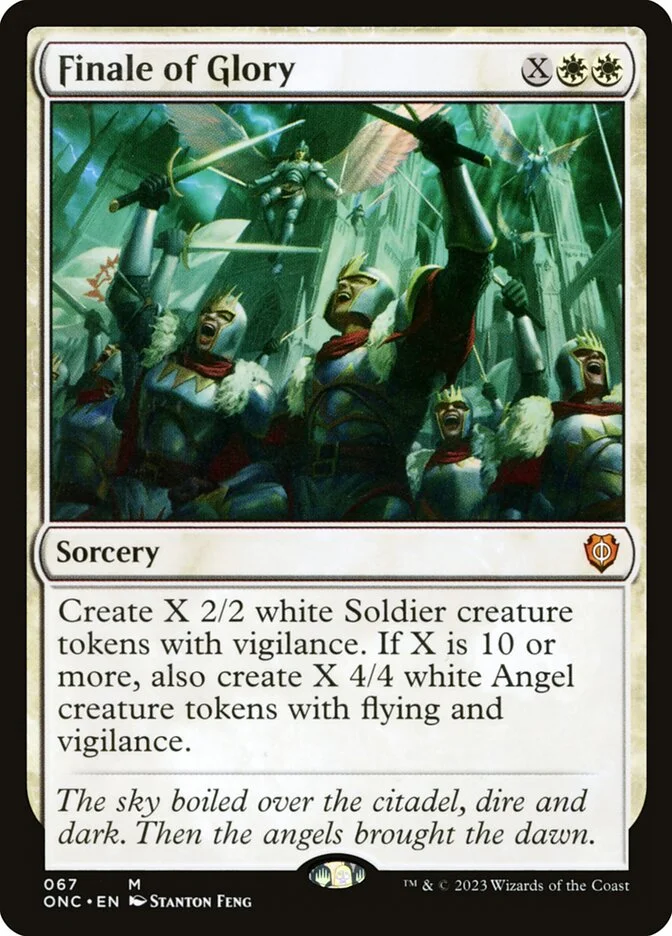 Finale of Glory (Phyrexia: All Will Be One Commander) - Magic: The Gathering in TCG Land