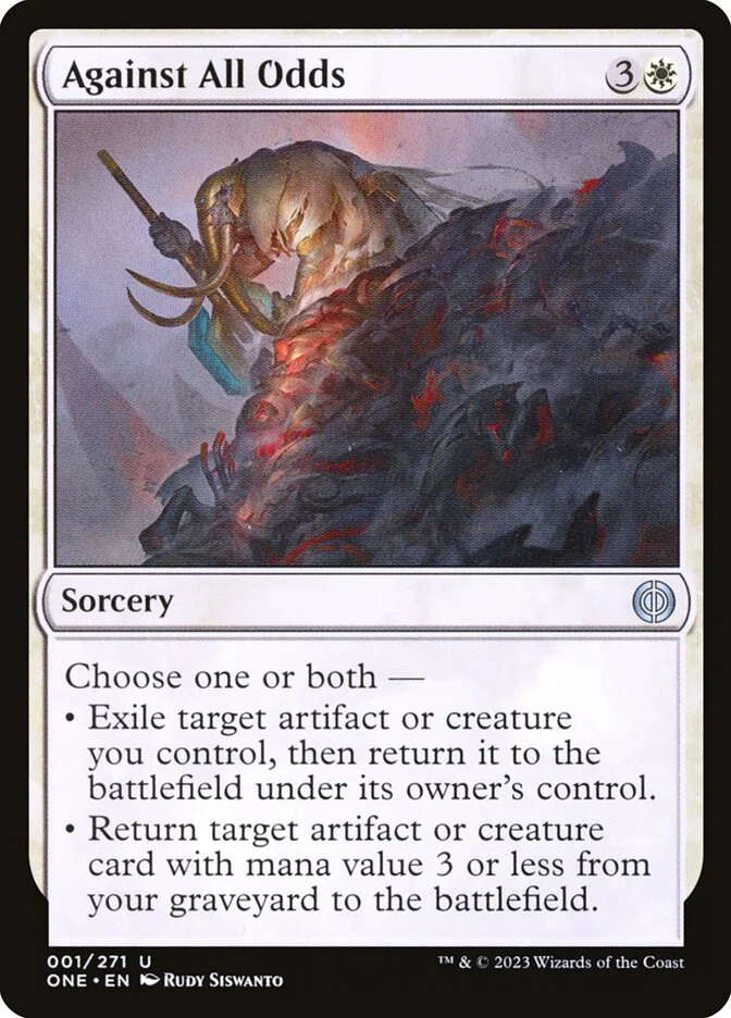 Against All Odds (Phyrexia: All Will Be One) - Magic: The Gathering in TCG Land