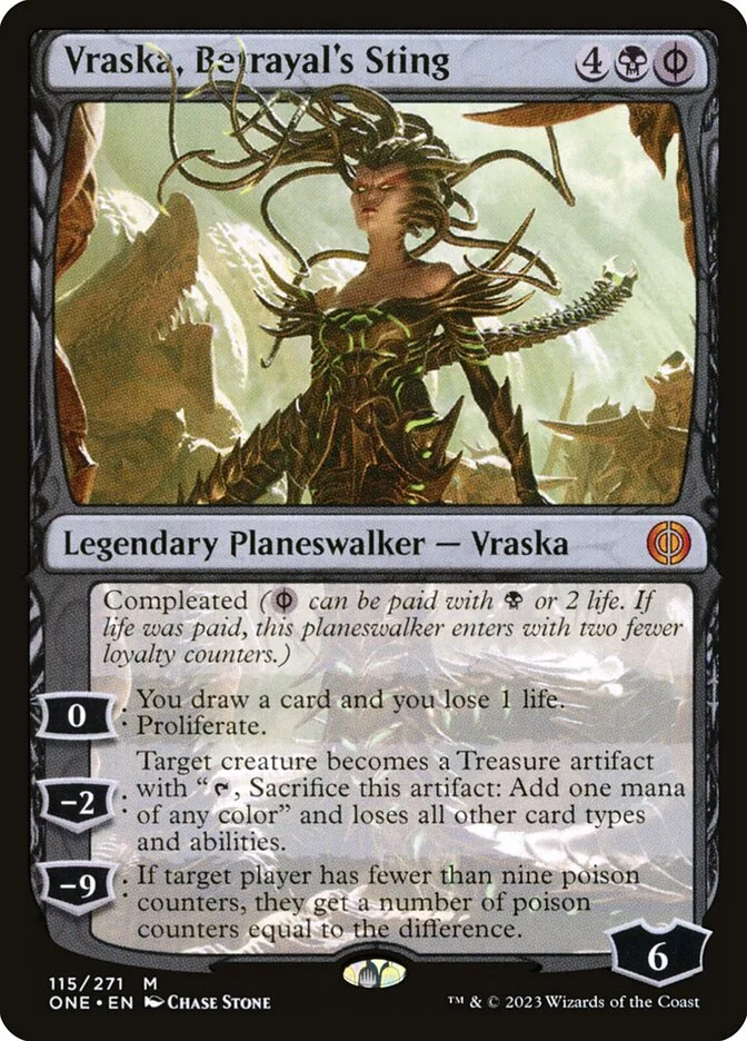 Vraska, Betrayal's Sting (Phyrexia: All Will Be One) - Magic: The Gathering in TCG Land