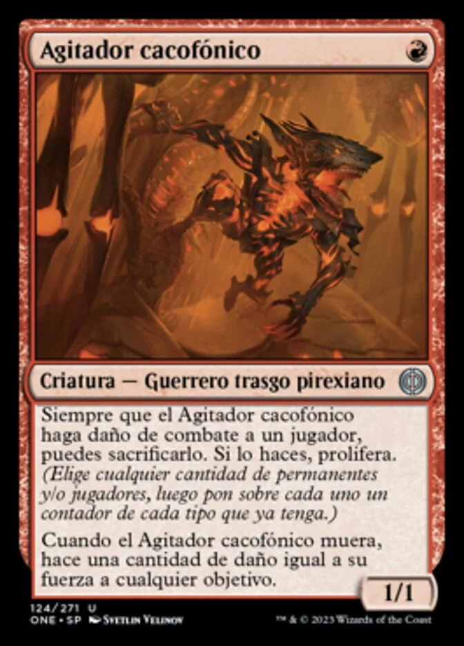Agitador cacofónico (Phyrexia: All Will Be One) - Magic: The Gathering in TCG Land