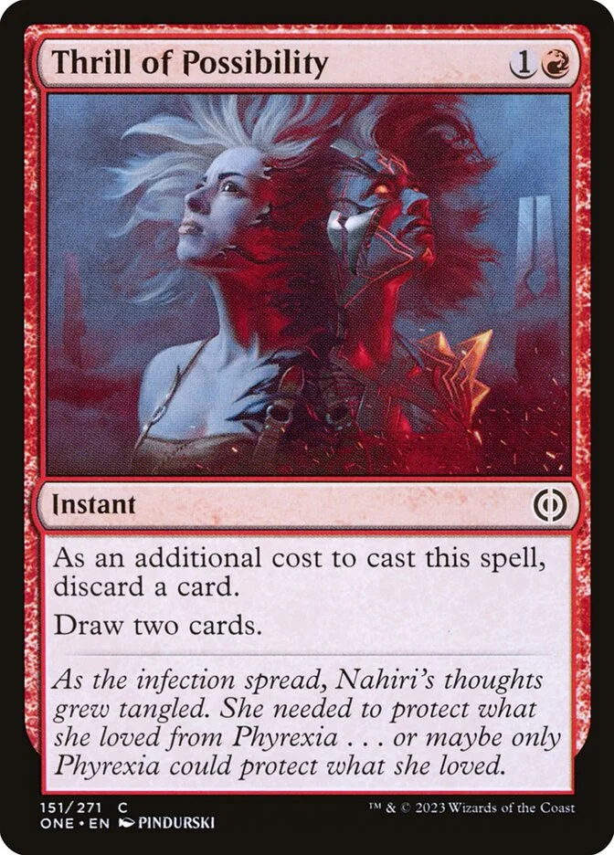 Thrill of Possibility (Phyrexia: All Will Be One) - Magic: The Gathering in TCG Land