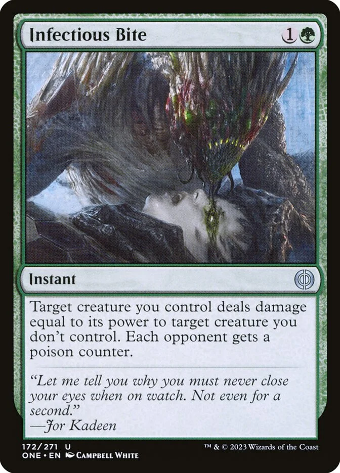 Infectious Bite (Phyrexia: All Will Be One) - Magic: The Gathering in TCG Land