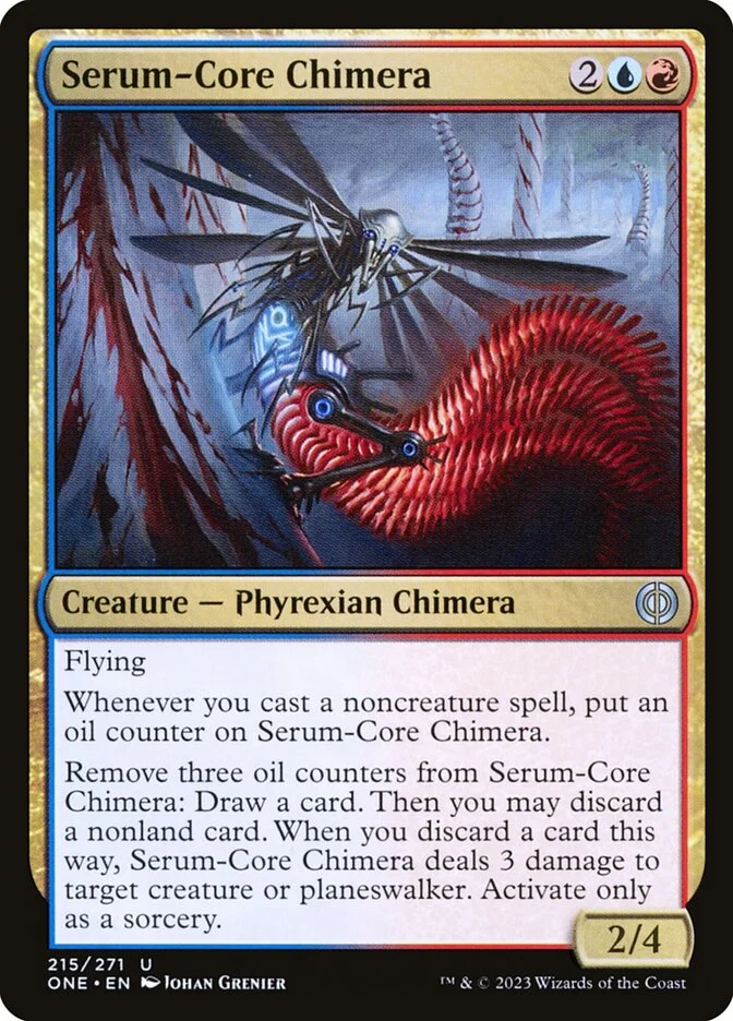 Serum-Core Chimera (Phyrexia: All Will Be One) - Magic: The Gathering in TCG Land