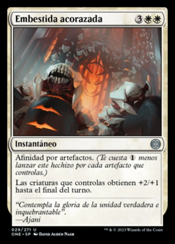 Embestida acorazada (Phyrexia: All Will Be One) - Magic: The Gathering in TCG Land