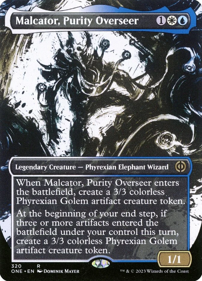 Malcator, Purity Overseer (Phyrexia: All Will Be One) - Magic: The Gathering in TCG Land