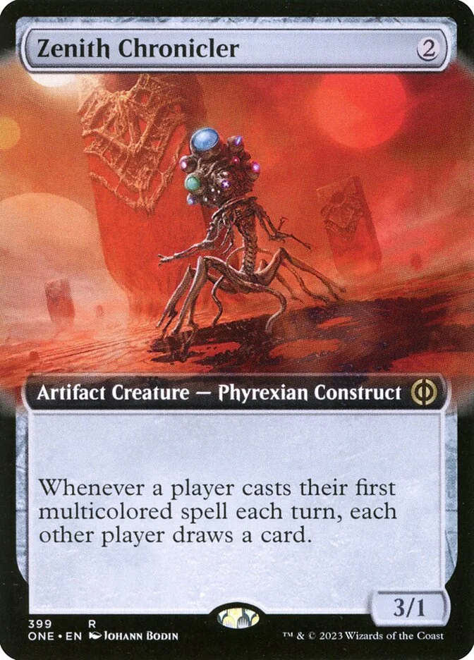 Zenith Chronicler (Phyrexia: All Will Be One) - Magic: The Gathering in TCG Land