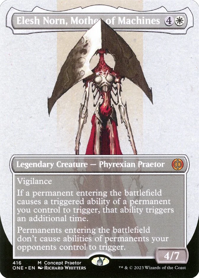 Elesh Norn, Mother of Machines (Phyrexia: All Will Be One) - Magic: The Gathering in TCG Land