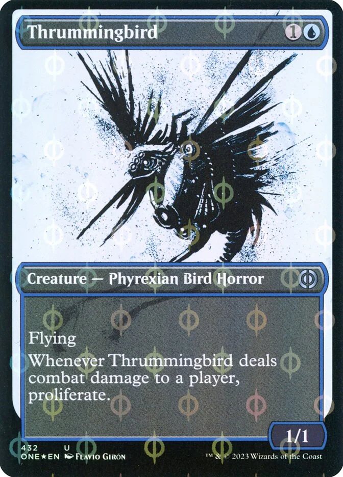 Thrummingbird (Phyrexia: All Will Be One) - Magic: The Gathering in TCG Land