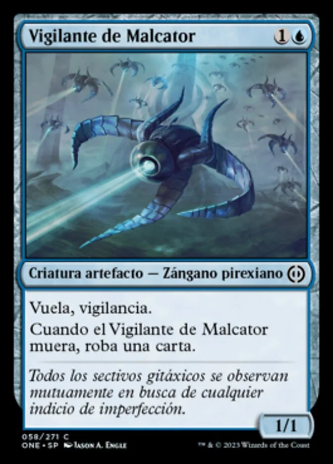 Vigilante de Malcator (Phyrexia: All Will Be One) - Magic: The Gathering in TCG Land México
