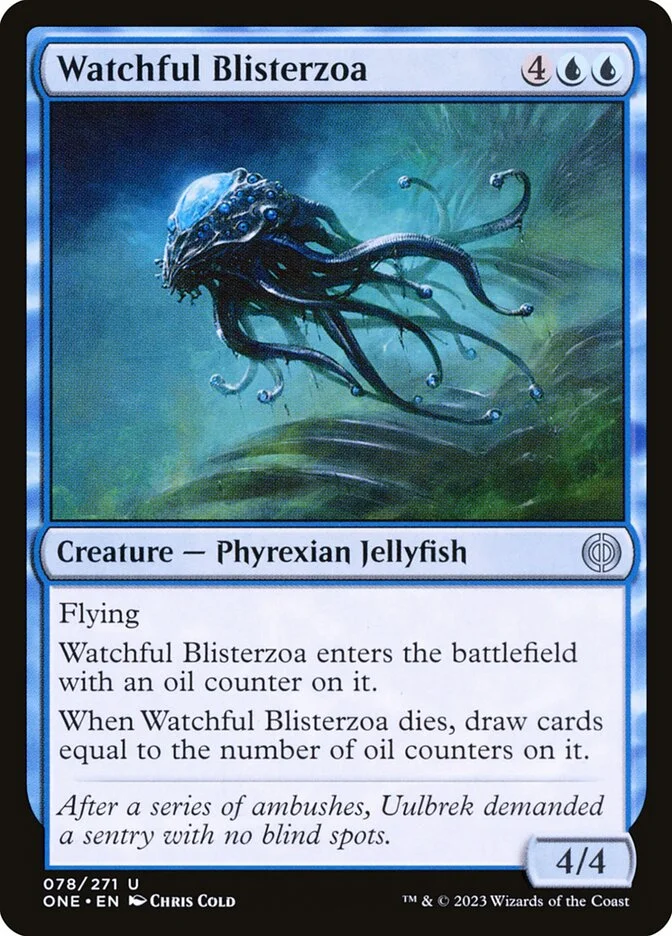 Watchful Blisterzoa (Phyrexia: All Will Be One) - Magic: The Gathering in TCG Land