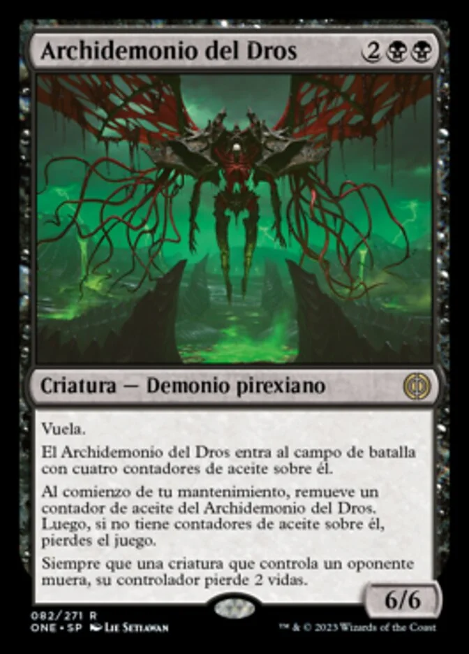 Archidemonio del Dros (Phyrexia: All Will Be One) - Magic: The Gathering in TCG Land